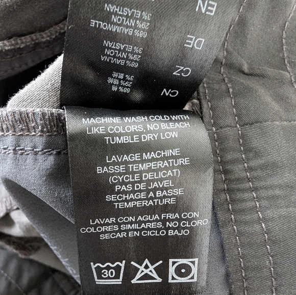 Kuhl Men’s Slax Pants Size 34x30 Green Outdoor Hiking Quick Dry Moisture Wicking - Picture 9 of 12